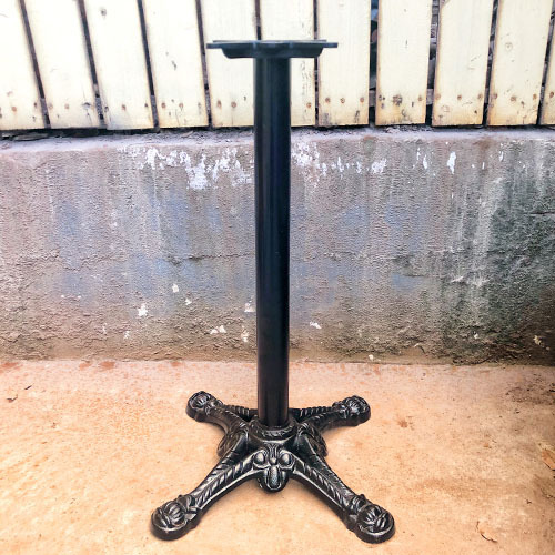 Chân Bàn Cafe Trụ Sắt 4 Chân Gang Đúc Giá Rẻ - Trà Sữa C4001SR